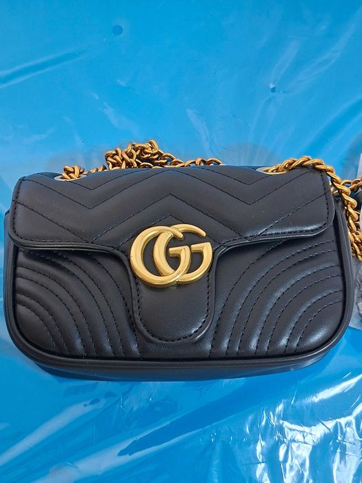 Gucci - Mala de mão Gucci CG | Modelo Marmont Gucci Bag Small | NOVA