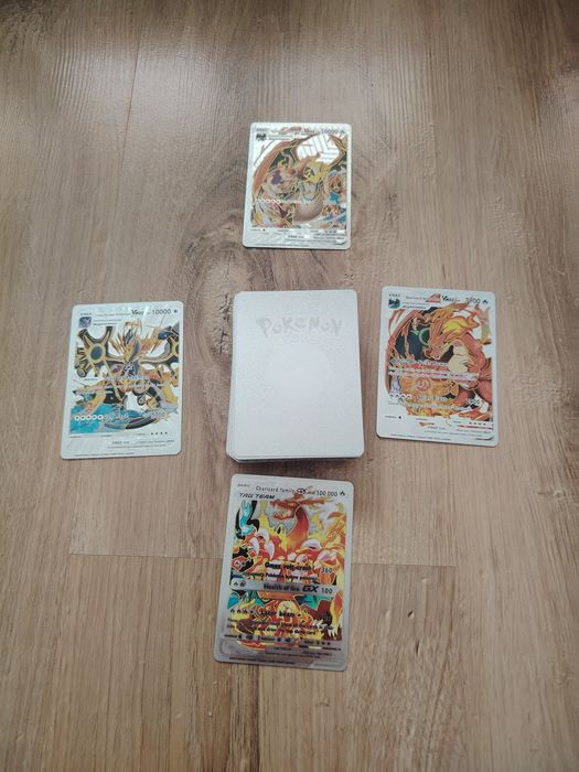 Srebrne karty pokemon