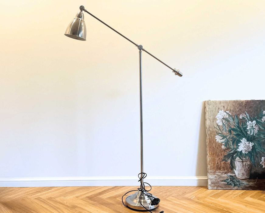 Lampa Barometer Ikea srebrna