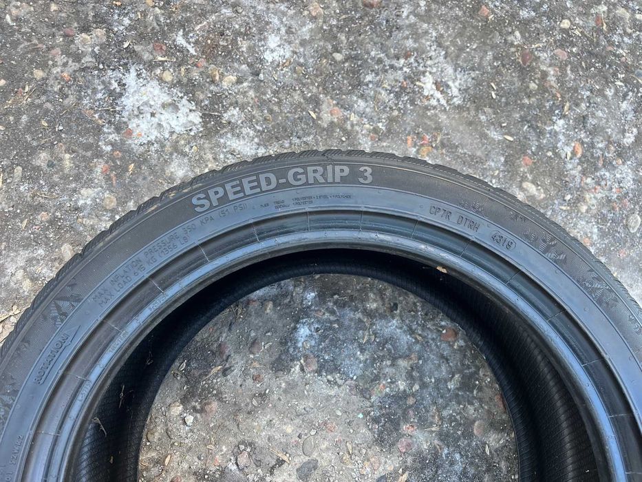 4x opony zimowe SEMPERIT SPEED-GRIP 3 225/45R17 91H - 6 mm - 2019 r.