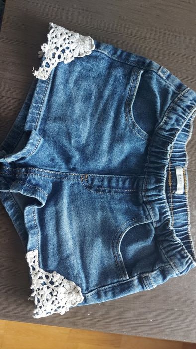 Sp9denki dżinsowe reserved 110 dziewczęce