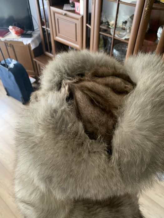 Is i czapka z lisa srebrnego PRL