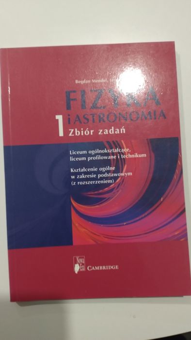Fizyka i astronomia. Zbiór zadań. Cz. 1 - Mendel