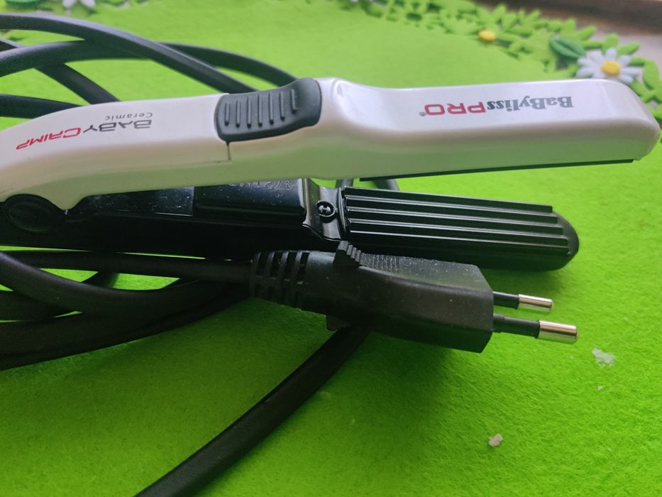 Професійна міні-плойка гофре babyliss pro babycrimp