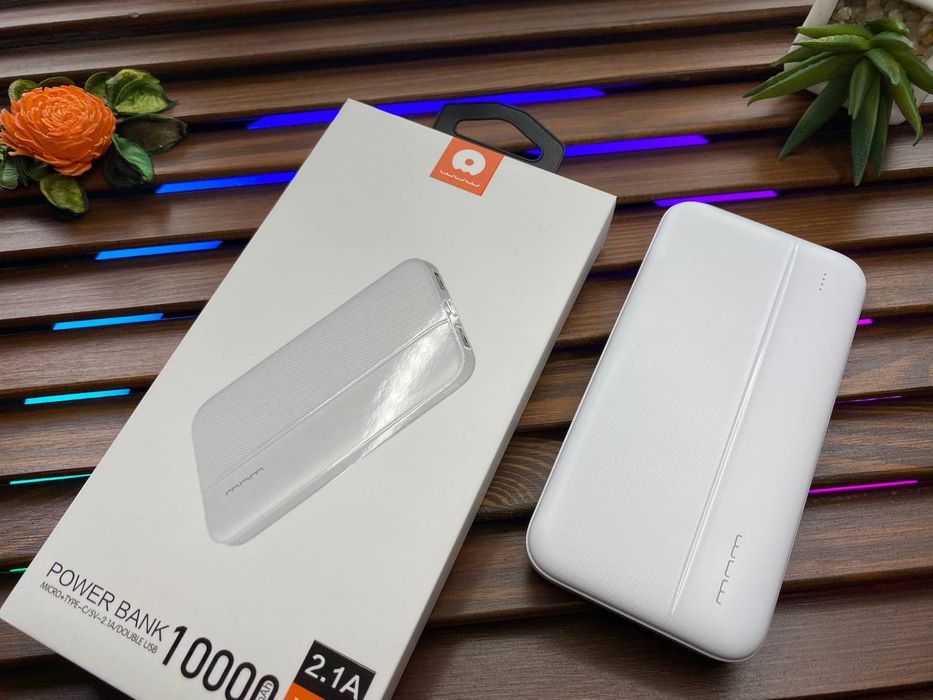 Power Bank 1000mAh Оригинал от дочерней фирмы Xiomi +быстрая зарядка