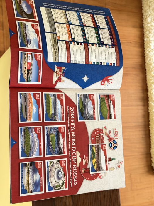 Caderneta Completa Panini Mundial 2018