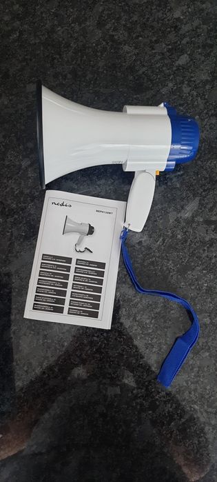 Megafon Nedis z funkcją nagrywania