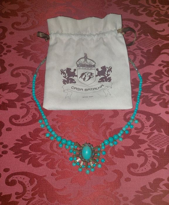 Colar em Turquesas Vintage