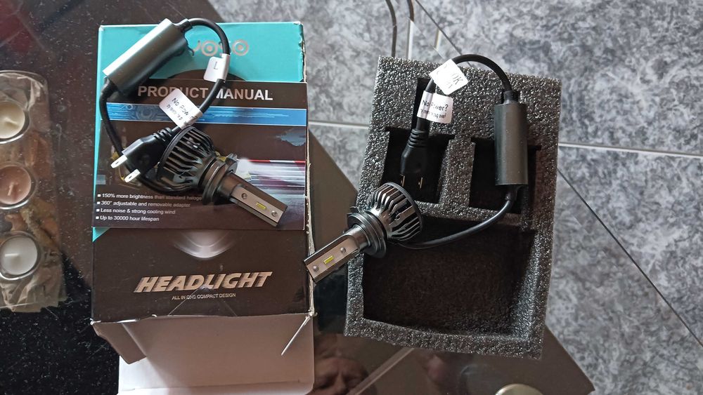 Lâmpadas KOYOSO H7 LED Bulbs 10000LM