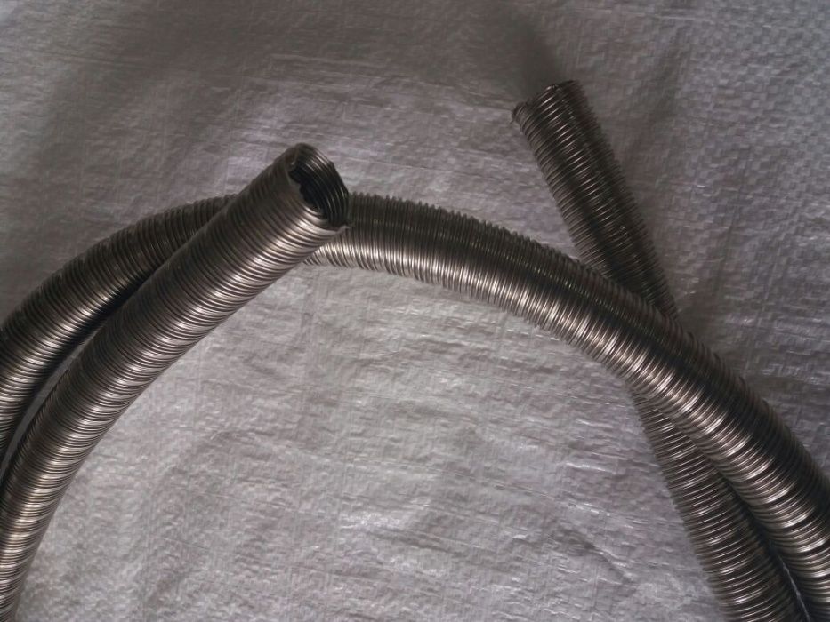 Гофра на автономку, нержавейка абгаз, гофра выхлопа на бензогенераторы