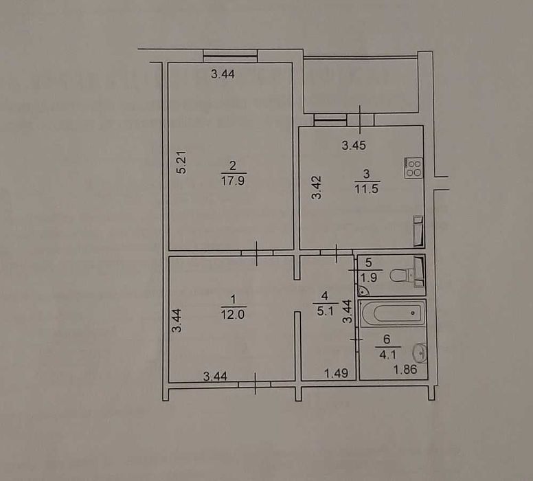 Продам однокімнатну квартиру 55 кв.м. Кургузова 1-А ЖК Ярославичі 1