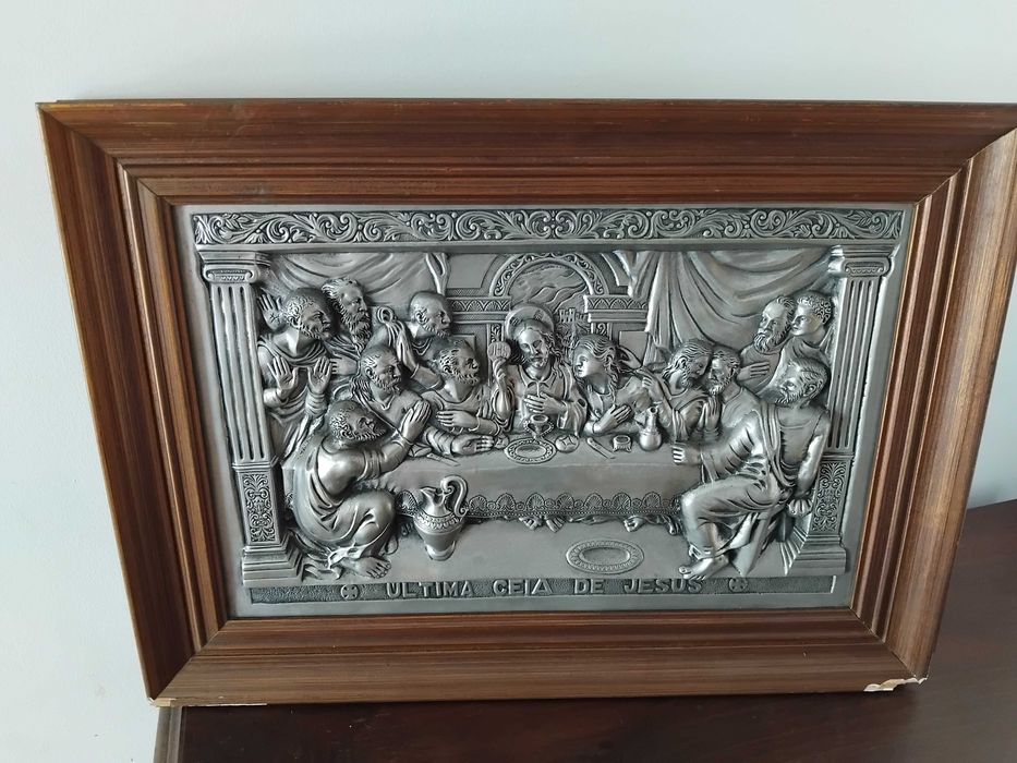 Quadro a Ultima Ceia de Jesus