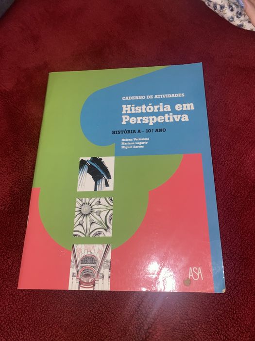 Caderno de atividades . História A 10° ano