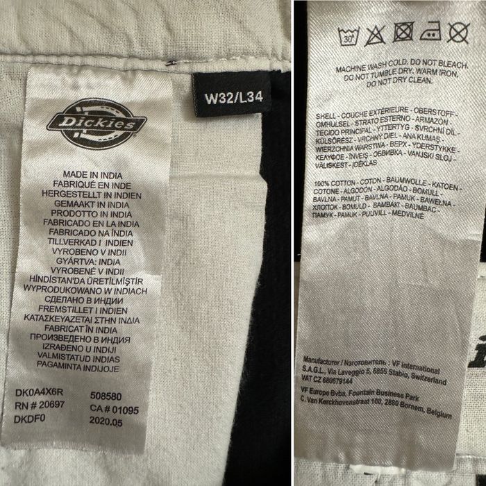 Dickies вiльветовi штани