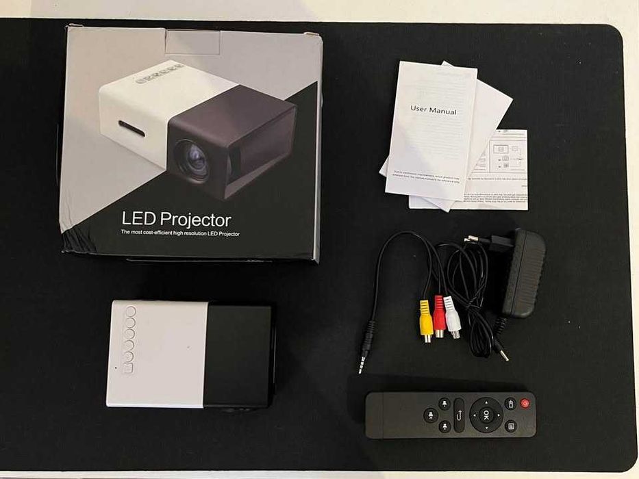 Mini projetor + box android
