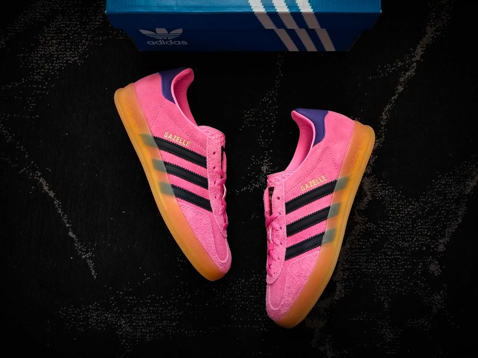 Adidas - Gazelle Indoor Bliss Pink Purple r. 38 SNEAKERS