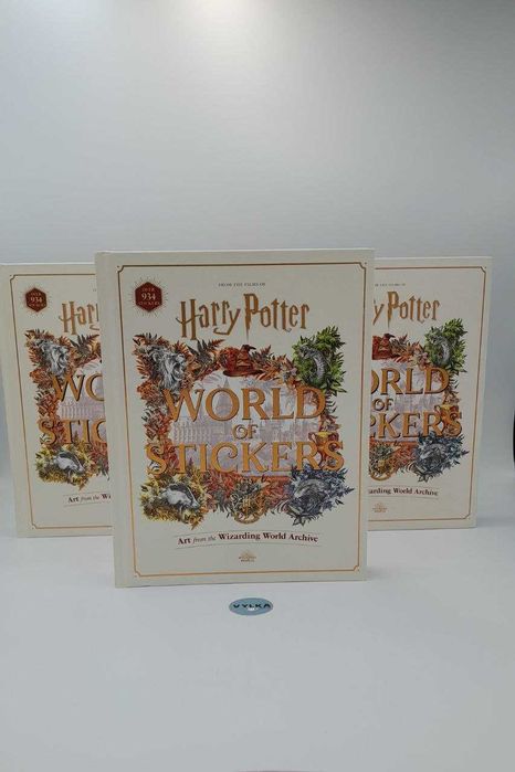 Книга Harry Potter World of Stickers: Art from the Wizarding