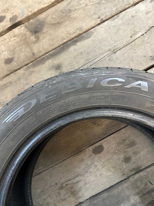 205/55r16 dębica opony letnie 2 szt bieznik 6mm 2021r