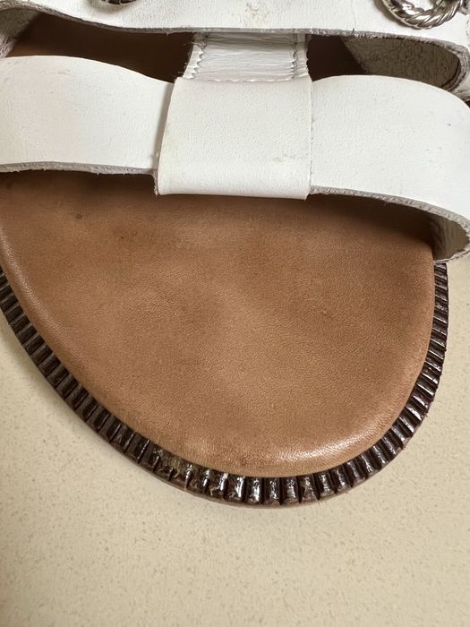 Skorzane klapki Wojas