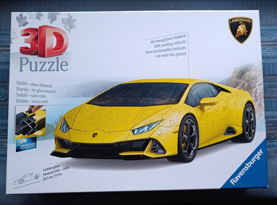 3D пазл Lamborghini Huracán EVO Ravensburger (156 деталей)