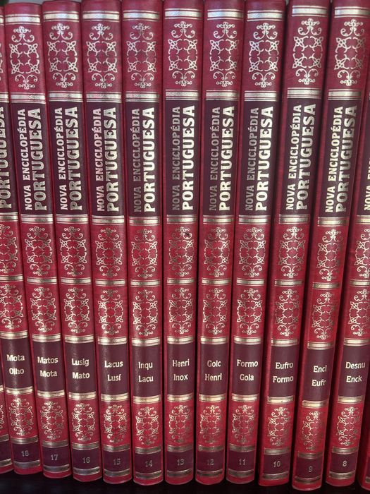 Coleção Completa Nova Enciclopédia Portuguesa (26 Volumes) – Ediclube 1991