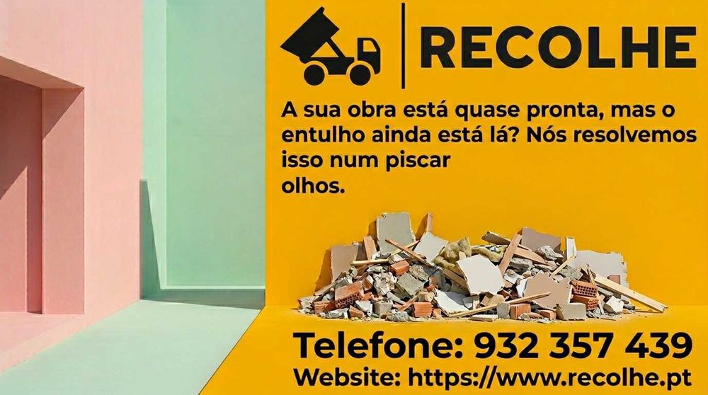 Recolha Rápida de Entulho em Carrinhas