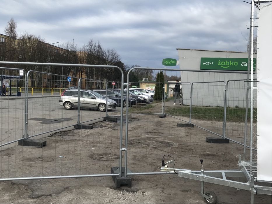 Wynajem ogrodzeń budowlanych Ogrodzenia tymczasowe