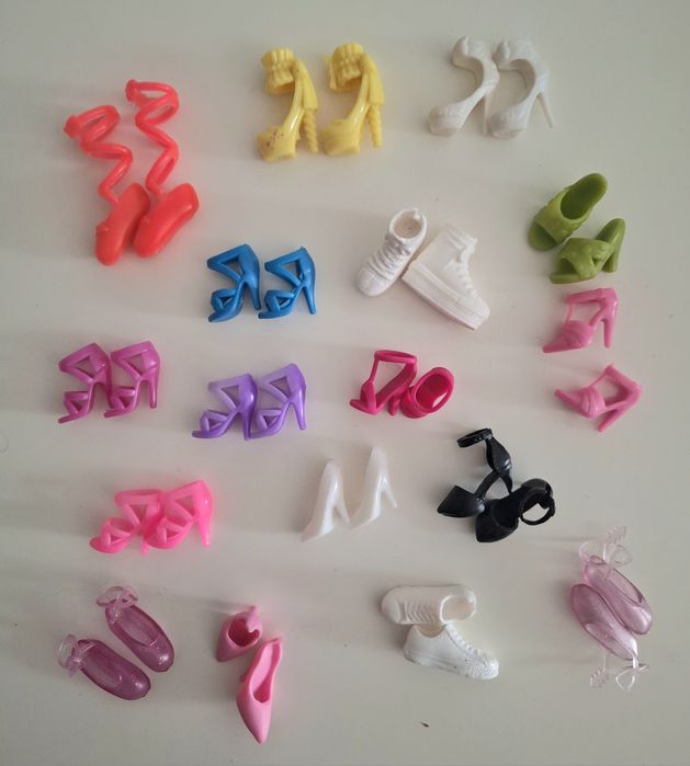 17 par butów buty dla lalki Barbie akcesoria dla lalek