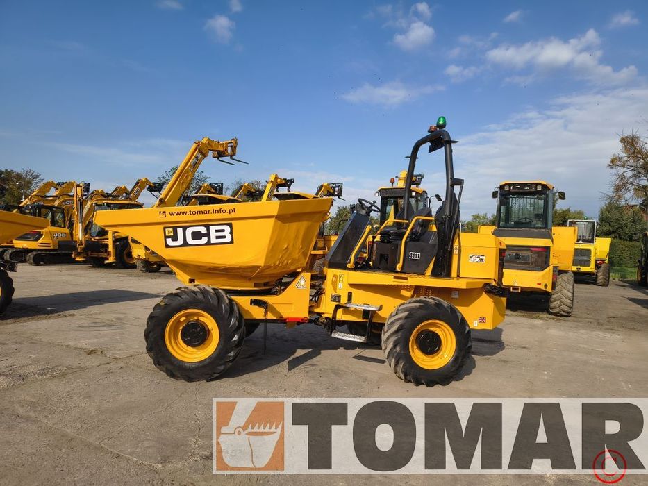 JCB 6ST 9t 7t 9t  2019R obrotowe wozidło budowlane przegubowe  4x4 koleba