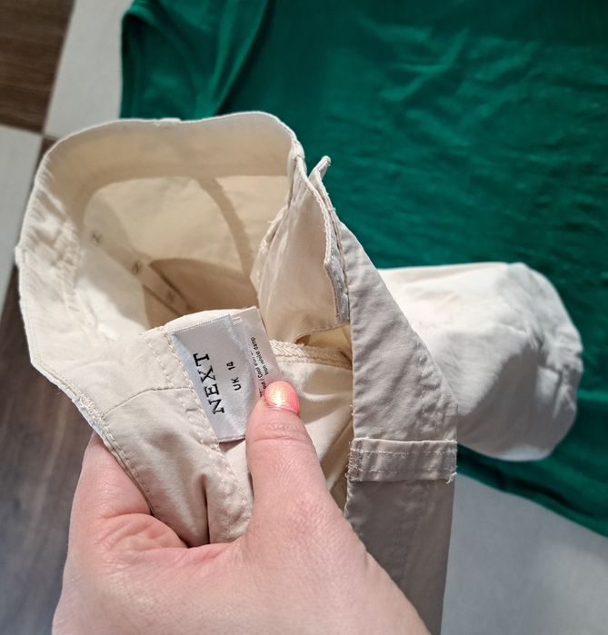 Spódnica letnia z kieszeniami, beż, Next,  L/ XL