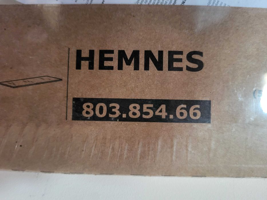 Szklany blat Hemnes Ikea - 148 x 47 cm