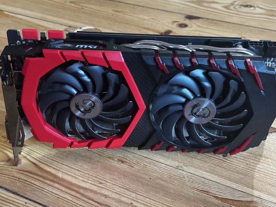 MSI GeForce GTX 1070 Ti GAMING  - w pełni sprawna