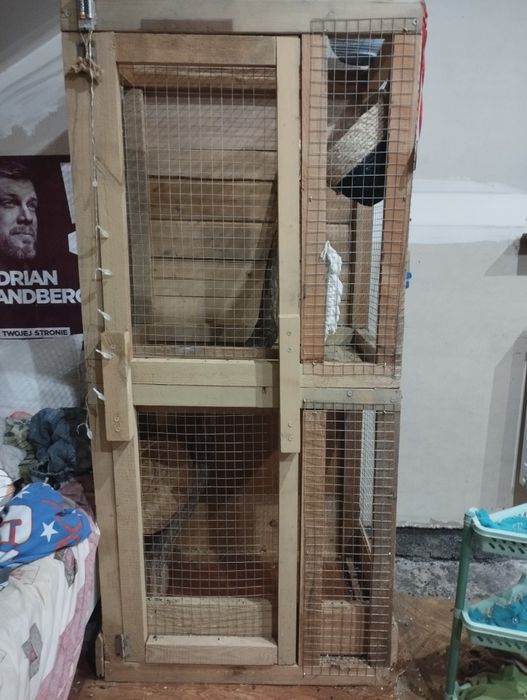 Sprzedam dużą klatkę dla gryzoni lub ptaków
