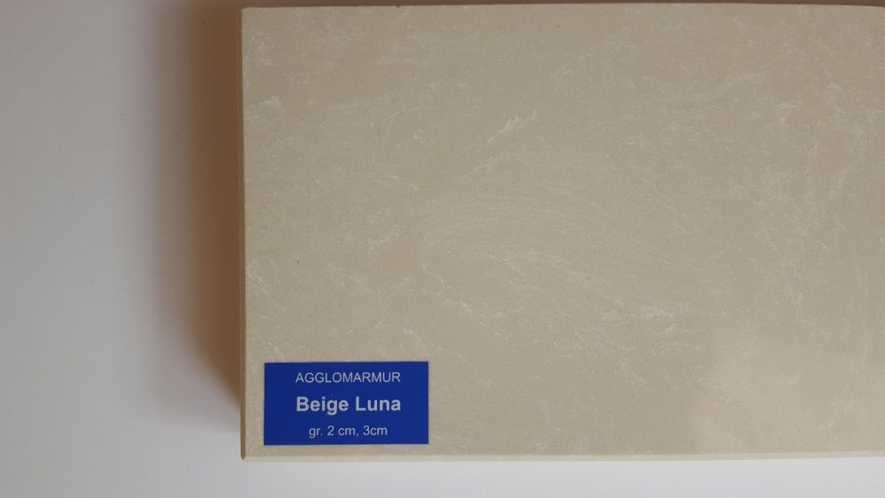 Parapety agglomarmur BEIGE LUNA konglomerat marmurowy