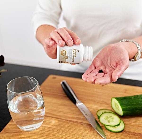 Форевер Часник-чебрець (США) для імунітету і кровообігу Forever Garlic