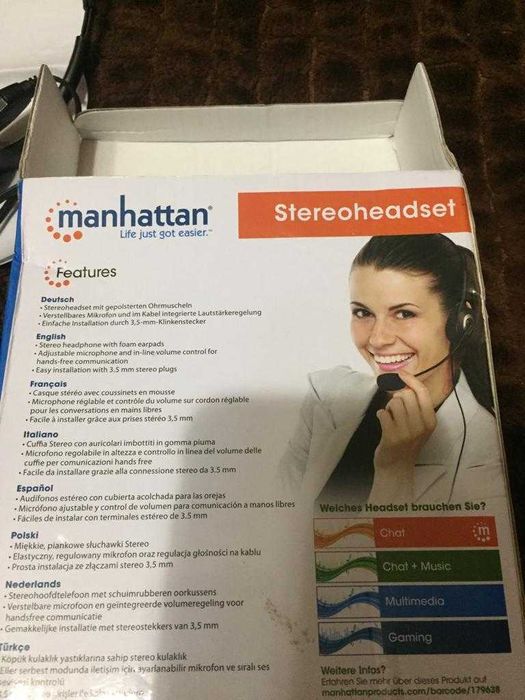 Наушники Manhattan