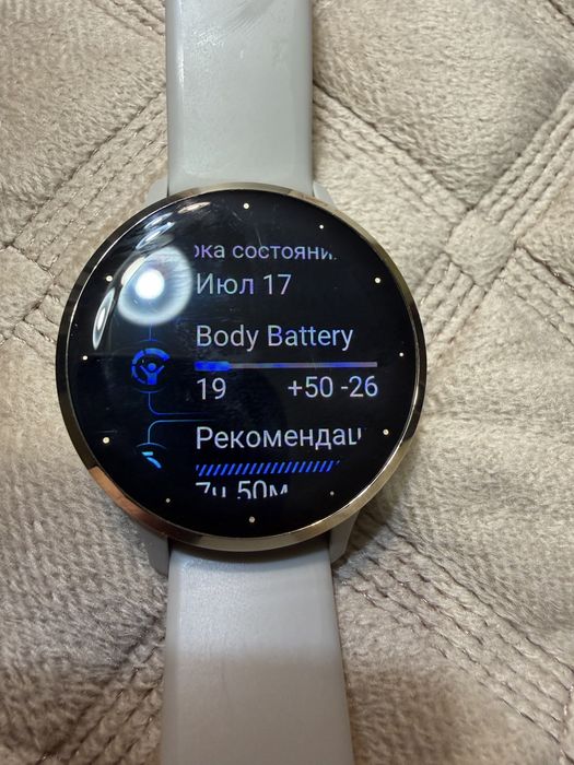 Смарт годинник Garmin Venu 3S. Колір Soft Gold.