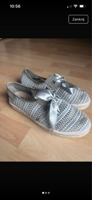 Półbuty z kokardka vices rozmiar 40 buty