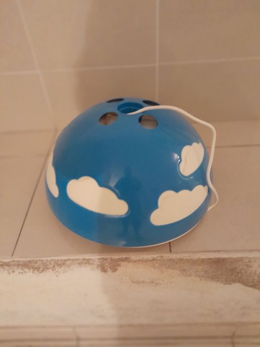 Candeeiro criança nuvem