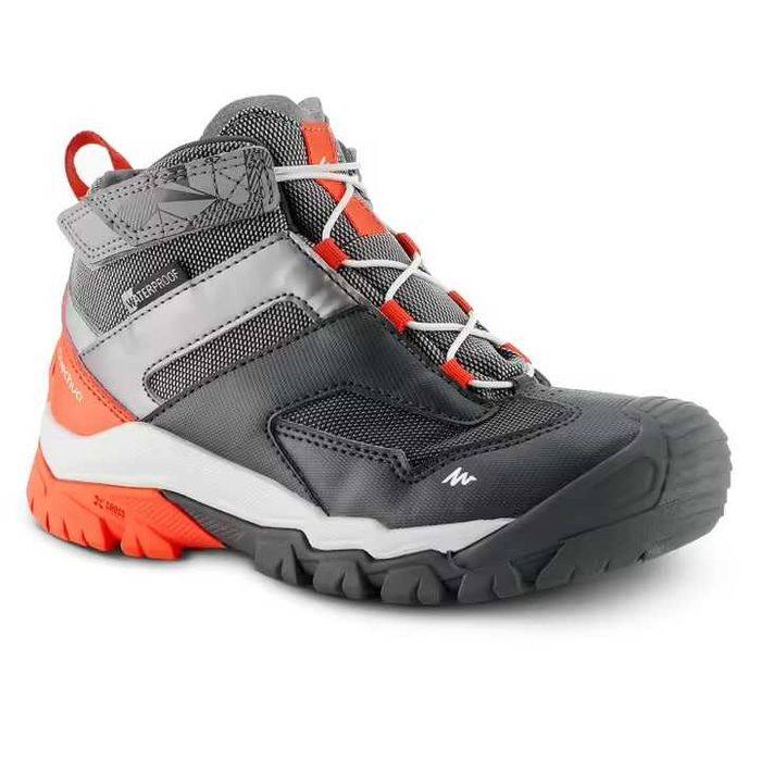Botas impermeáveis DECATHLON CROSSROCK MID criança 34 (preço novo