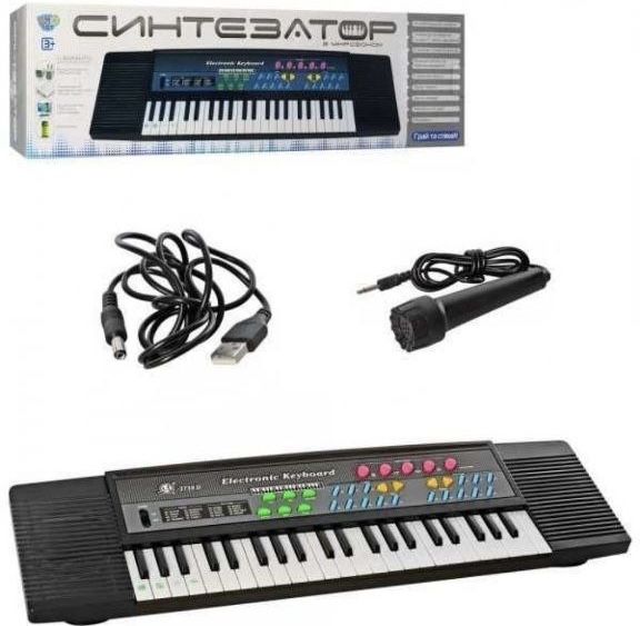 Синтезатор Дитячий (новий) с мікрофоном