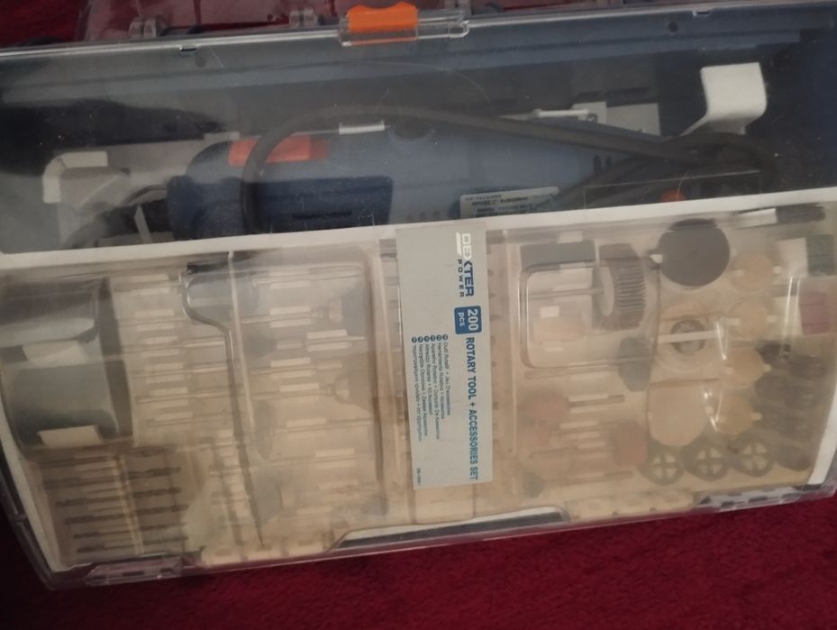 Dexter Rotary tool + acessórios 200pcs