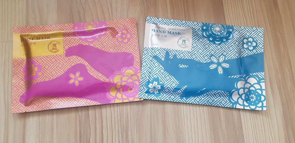 Avon K Beauty koreańska maska do rąk rękawice nawilżane stóp