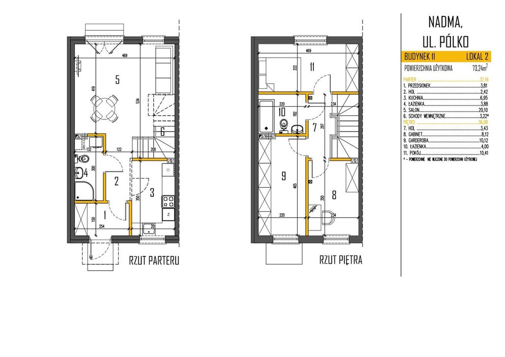 Segment 73 m² Nadma ul. Pólko | ogródek | 2 miejsca | bez PCC
