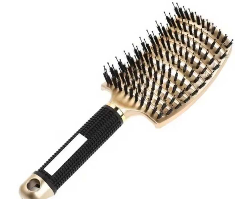 4 x super szczotka do włosów z WŁOSIEM DZIKA, nie ciągnąca, delikatna