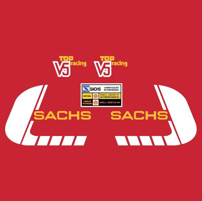 Kit autocolantes Sachs Top Racing V5
