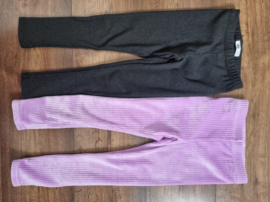 Legginsy 6 sztuk dziewczęce 116
