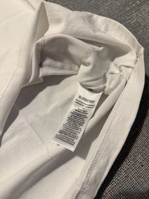 T-shirt BURBERRY branco