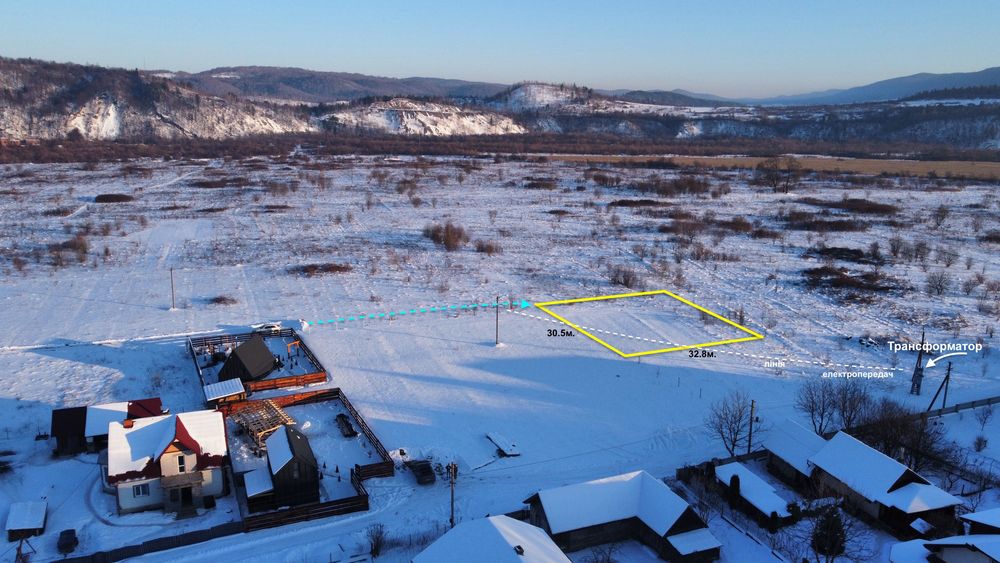 ПРОДАЖ Ділянки 10 соток. в Карпатах біля Сколе.