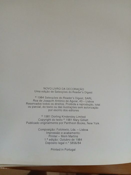 Novo Livro da Decoração
